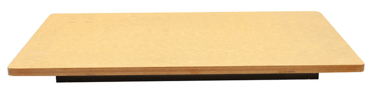 Product image #5 for TableCraft Versa-Tile Natural Richlite Solid Single-Well Carving Station Template, 21-5/8" x 13-1/2"