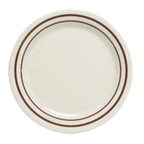 Thumbnail image #1 for G.E.T. Ultraware BF-060-U Round Medium-Rim Melamine Plate, 6-1/4 in. Case of 4 Dozen
