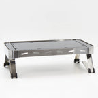 Thumbnail image #1 for Eastern Tabletop Ecoburner EB15316 Waterless GN Chafer Base/Stand, Polished Stainless Steel, 24 x 17.7 x 4.3 in