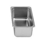 Thumbnail image #1 for Thunder Group STPA3134 1/3 Size Solid Steam Table Pan, 4" Deep, 24 Gauge 18/8 Stainless Steel Case of 24
