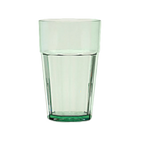 Thumbnail image #1 for Thunder Group Diamond PLPCTB124GR Polycarbonate Tumbler, 24 oz, Green, Starburst Pattern Base Case of 4 Dozen