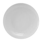 Thumbnail image #1 for Tuxton China Florence VPA-095 Porcelain Round Coupe Plate, 9-5/8" Diameter, White Case of 2 Dozen