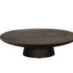 Thumbnail image #2 for Cal-Mil Brooklyn 23151-123-13 Round Wood Cake Pedestal, 12" Diameter x 3"H