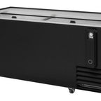 Thumbnail image #1 for Refrigeration X XBC-65SB-N6 Bottle Cooler, 64-3/8"W, 18.5 cu. ft., Black Exterior, Side-Mount Compressor