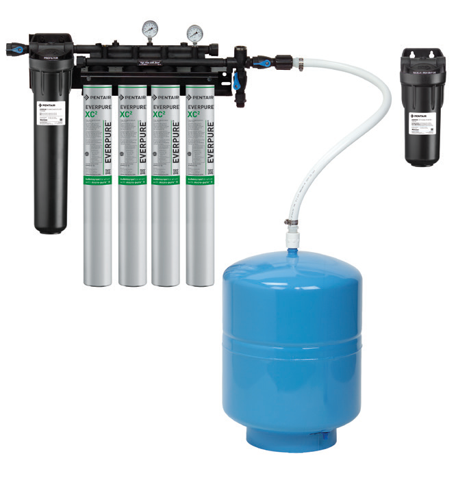 Product image #4 for Everpure CSR Plus-XC2 Quad Commercial Water Filtration System