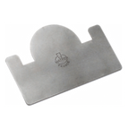 Thumbnail image #1 for Matfer Bourgeat 341629 Buche Cake Comb for 3-1/8" Buche Mold, Stainless Steel