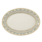 Thumbnail image #1 for Steelite International HL Ivory HL15563912 Rolled Edge Oval China Platter, 11.75" x 8" 1 Dozen