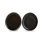 Thumbnail image #2 for Mikasa Hospitality (Lifetime Brands, Inc.) F2d 5314563 Black Porcelain Coupe Plate, 9.84-inch Round Case of 18