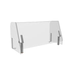 Thumbnail image #1 for Steelite Mogogo, Modular MGCIAN06XSXX Buffet Breath Guard, Acrylic/Stainless, 71"W x 29-1/2"D x 35-1/2"H, 6" Gap
