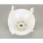 Thumbnail image #1 for AllPoints Foodservice Parts & Supplies 281764 Ice Sweep, 4-1/2"W x 1-3/8"D x 3-1/2"H, White Plastic