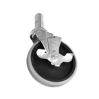Thumbnail image #1 for Thunder Group PLRC005B 5-Inch Swivel Stem Caster with Locking Side Brake Case of 12