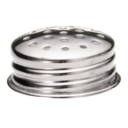 Thumbnail image #1 for TableCraft Products 152T Replacement Stainless Steel Shaker Top for Salt & Pepper Shakers Case of 2400