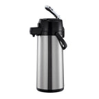 Thumbnail image #1 for Thunder Group ASLS325 Airpot, 2.5 L (84 oz), Stainless Steel, Stainless Steel Liner, Lever Top Case of 6