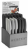 Thumbnail image #3 for Mercer Culinary Millennia Color Countertop Paring Knife Display Block, 4-Compartment, 48 Knives