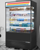 Thumbnail image #5 for True 48-Inch Vertical Air Curtain Refrigerated Merchandiser with Glass Sides and 4 Adjustable Shelves