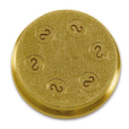 Thumbnail image #1 for SIRMAN USA Concerto 28180220 Pasta Machine Die #220, Casarecci/Strozzapreti, 8.8 mm, 75 mm, for Concerto 5 and I2Pasta