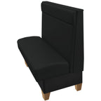 Thumbnail image #1 for Oak Street Remsen REM-4842-SGL Single Upholstered Booth, 48"L x 42"H, Head Roll, Finished Ends and Back