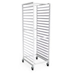 Thumbnail image #1 for Lockwood Manufacturing LW70-20E Full-Height Aluminum Pan Rack, Open Sides, End-Loading, 20-Pan Capacity, 3-Inch Spacing