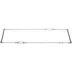 Thumbnail image #1 for AllPoints Foodservice Parts & Supplies 261331 Range Chain Turnbuckle Assembly, 27-1/2"L, 3" Turnbuckles, #35 Chain