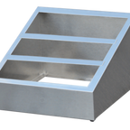 Thumbnail image #1 for Steril-Sil Company VTC-9SP Countertop Condiment Dispenser, Non-Insulated, 9-Pan Capacity, Stainless Steel
