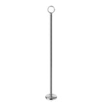 Thumbnail image #1 for New Star Foodservice Inc. 23299 18-Inch Stainless Steel Ring Clip Table Number Card Holder, Chrome Case of 72 Dozen