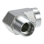 Thumbnail image #1 for AllPoints Foodservice Parts & Supplies Mavrik 264841 Stainless Steel 90-Degree Elbow, 1/2" FPT x 5/8" Tube Fitting