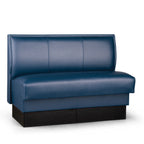 Thumbnail image #1 for JustChair Manufacturing JBS-USP-36-GR2 Single Custom Booth, 36"H, Upholstered Stitched-Welt Panel Back with Lumbar Support