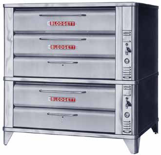 Product image #5 for Blodgett 981/961 60-Inch Wide Double Section Gas Deck Oven with 3 Baking Compartments