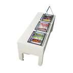 Thumbnail image #1 for GTI Designs G9 G9 Gelato/Ice Cream Display Freezer, Self-Contained, Straight Glass, 9 × 5 L Pans, 84"W