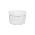 Thumbnail image #1 for Steelite International Diversified Ceramics DCI364UW Fluted Ceramic Ramekin, 5.5 oz, 3.125 x 2 in, Ultra White Case of 2 Dozen