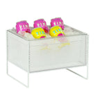 Thumbnail image #1 for Cal-Mil 22907-10-15 Ice Box, White Metal, 13"W x 10"D x 9.5"H