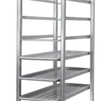 Thumbnail image #6 for Channel Manufacturing UPR8 Aluminum Platter Rack, End-Load, 8 Shelves, 12-1/2 in. Platter Size, 5 in. Swivel Casters