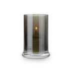Thumbnail image #2 for Sterno 80558 Cylindrical Candle Lamp, Smoke Glass, 4-1/2"H x 3" Diameter, For Liquid Wax or Flameless Candles