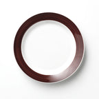 Thumbnail image #1 for Libbey Rigel 999025149 Porcelain Plate, 10-1/4" Round, Apple Butter Band