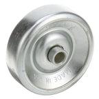 Thumbnail image #1 for AllPoints Foodservice Parts & Supplies Mavrik 266066 Zinc-Plated Wheel, 5/8 in Wide, 1-15/16 in OD, 1/4 in Hole