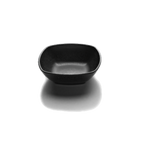 Thumbnail image #1 for G.E.T. Zen - EGS JW1505-B Square Melamine Bowl, 6 oz, 5 in, Black Case of 6