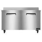 Thumbnail image #1 for Hoshizaki Valiance Series VWF60A Two-Section Worktop Freezer, 59-3/4"W, 15.37 cu. ft., Solid Door, Side-Mounted Refrigeration
