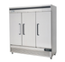Thumbnail image #5 for Migali Competitor Series 3-Section Reach-In Freezer with Bottom-Mount Self-Contained Refrigeration and Solid Hinged Doors