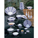 Thumbnail image #2 for Thunder Group Lotus 3008TB Melamine Rice Bowl, 6 oz, 3-3/4 in Round Case of 24 Dozen
