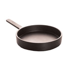 Thumbnail image #1 for G.E.T. Explore 15007043012 . . 14-Inch Japanese-Style Fry Pan, Faux Cast Iron Style, Melamine, Black Case of 3