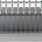 Thumbnail image #5 for Micro Matic USA Kronos KRONOS-12SSKR 12-Faucet Wall-Mount Glycol-Cooled Stainless Steel Draft Tower with Integrated Drip Tray