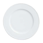 Thumbnail image #1 for Libbey Empire 1502-10235 9" Round Porcelain Plate, Bright White