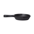Thumbnail image #2 for G.E.T. Heiss SK-20-ABK Black Cast Aluminum Skillet, 20 oz, 7.22" Diameter, Round, With Handles Case of 6