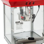 Thumbnail image #5 for Admiral Craft PCM-8 Countertop Popcorn Popper Machine, 8-oz Stainless Steel Kettle, Warming Deck, 3-Switch Operation