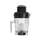 Thumbnail image #1 for Vitamix Power-Prep 075762 40 oz Clear BPA-Free Tritan Blender Container with Dual-Blade Assembly