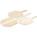 Thumbnail image #2 for Browne USA Foodservice 5117 Square Wood Pizza Peel, 14 x 14-Inch Blade, 24-Inch Overall Length