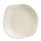 Thumbnail image #1 for Steelite International Delfin, Marisol Sandshell 7002DD026 7-inch Beige Melamine Flat Plate, Free-Form 1 Dozen