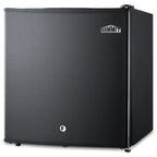 Thumbnail image #1 for Summit Commercial MB41B Compact Minibar Refrigerator, 18" Wide, Black, Reversible Door, Factory-Installed Lock