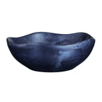 Thumbnail image #1 for Steelite International Folio, Resin 7770ER201 Round Wave Bowl, 1.5 gal, 13.125 x 4.875 in, Navy Resin