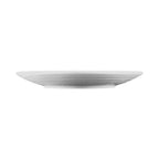 Thumbnail image #2 for G.E.T. Pebble Creek - EGS D117RR-W Round Coupe Melamine Plate, 11-7/8" Diameter, Pebble Textured, White Case of 6